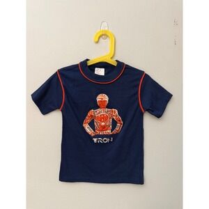 Vintage Kids 80s Holographic Tron T-Shirt Pilgrim 6/7